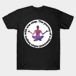 Inspirational Phrase - Lao Tzu T-Shirt